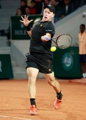 Dominik Koepfer GER Tennis French Open 2024 Roland Garros Paris France 27 May 2024 Copyright: xJuergenxHasenkopfx