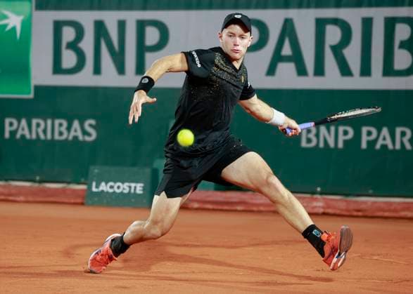 Dominik Koepfer GER Tennis French Open 2024 Roland Garros Paris France 27 May 2024 Copyright: xJuergenxHasenkopfx