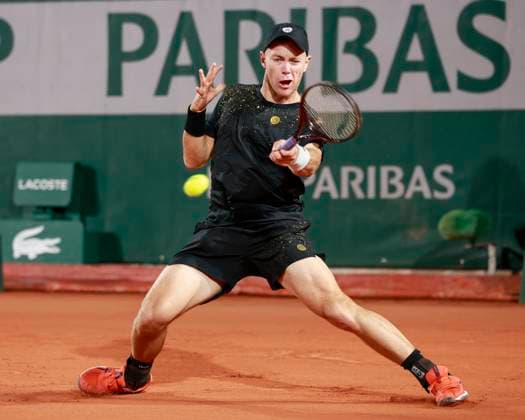 Dominik Koepfer GER Tennis French Open 2024 Roland Garros Paris France 27 May 2024 Copyright: xJuergenxHasenkopfx