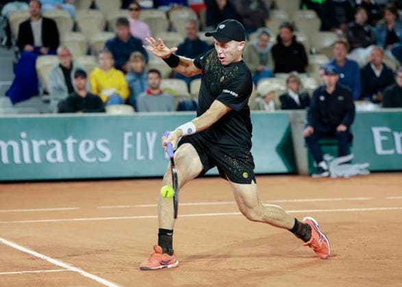 Dominik Koepfer GER Tennis French Open 2024 Roland Garros Paris France 27 May 2024 Copyright: xJuergenxHasenkopfx