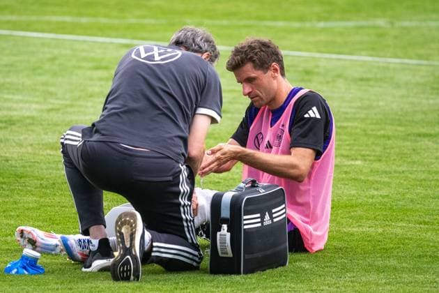 German national soccer team trains in Jena 20240527 Public training session for the German mens national soccer team in Jena in front of 15,000 fans