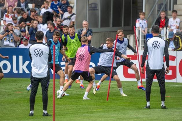 German national soccer team trains in Jena 20240527 Public training session for the German mens national soccer team in Jena in front of 15,000 fans