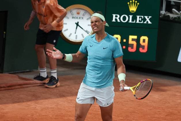 French Open - Nadal Loses On Possible Farewell Rafael Nadal at the 2024 French Open at Roland Garros on May 27, 2024 in Paris, France. Nadal s return to the French Open, and possible farewell, ended at the first hurdle as the 14-time winner lost to Alexander Zverev. The 22-time Grand Slam champion was beaten 6-3 7-6 (7-5) 6-3 by the in-form German fourth seed. Nadal has become synonymous with Roland Garros but, in front of a partisan crowd, he could not replicate the level which has made him almost unbeatable on the Paris clay. Photo by Nasser Berzane ABACAPRESS.COM Paris France  Copyright: xBerzanexNasser ABACAx