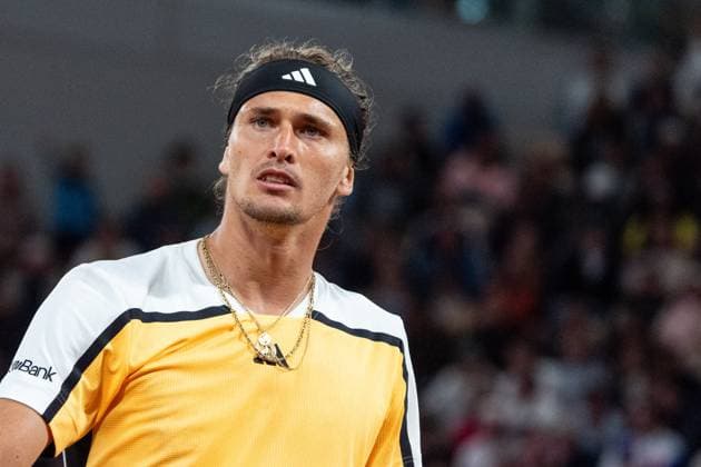French Open - Nadal Loses On Possible Farewell Alexander Zverev of Germany v Rafael Nadal of Spain in the Men s Singles first round match on Day Two of the 2024 French Open at Roland Garros on May 27, 2024 in Paris, France. Nadal s return to the French Open, and possible farewell, ended at the first hurdle as the 14-time winner lost to Alexander Zverev. The 22-time Grand Slam champion was beaten 6-3 7-6 (7-5) 6-3 by the in-form German fourth seed. Nadal has become synonymous with Roland Garros but, in front of a partisan crowd, he could not replicate the level which has made him almost unbeatable on the Paris clay. Photo by Alexis Jumeau ABACAPRESS.COM PARIS France  Copyright: xJumeauxAlexis ABACAx