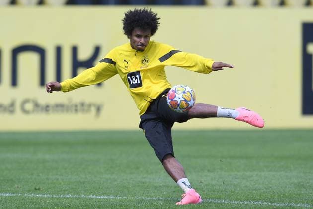 Soccer 1 Bundesliga training Borussia Dortmund on 28 05 2024 at the training ground Hohenbuschei in Dortmund Karim Adeyemi Dortmund xRx