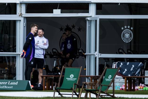 DFB Training Camp Training 28 05 2024 Alexander Nübel Germany DFB Training Camp Training Blankenhain, Golf Spa Resort Weimarer Land on 28 05 2024 Copyright: xBEAUTIFULxSPORTS Wunderlx