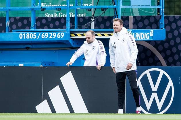 DFB Training Camp Training 28 05 2024 Julian Nagelsmann Coach Germany DFB Training Camp Training Blankenhain, Golf Spa Resort Weimarer Land on 28 05 2024 Copyright: xBEAUTIFULxSPORTS Wunderlx