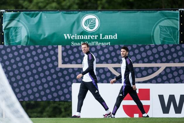 DFB Training Camp Training 28 05 2024 Julian Nagelsmann Coach Germany DFB Training Camp Training Blankenhain, Golf Spa Resort Weimarer Land on 28 05 2024 Copyright: xBEAUTIFULxSPORTS Wunderlx