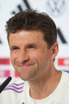 Thomas Müller Germany Germany in the press conference Blankenhain 28 05 2024 Press conference of the German national team for the European Championship preparation, Golf Resort Weimarer Land