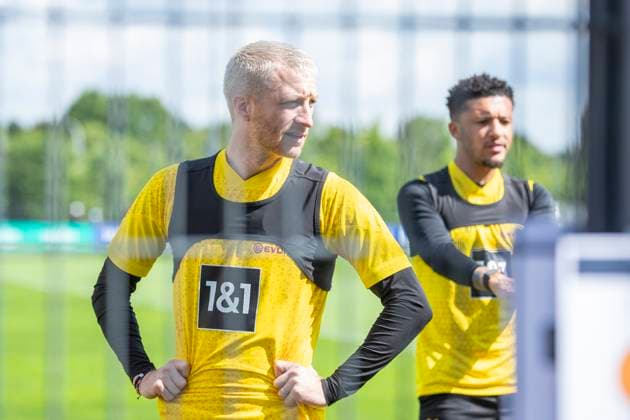 Training Borussia Dortmund, 28 05 2024 Marco Reus Borussia Dortmund, 11 Training session of Borussia Dortmund on 28 05 2024 before the UEFA Champions League final against Real Madrid, training ground Hohenbuschei, Dortmund DFL regulations prohibit any use of photographs as image sequences and or quasi video Copyright: xBEAUTIFULxSPORTS Meuselx
