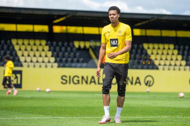 Training Borussia Dortmund, 28 05 2024 Felix Nmecha Borussia Dortmund, 8 Training session of Borussia Dortmund on 28 05 2024 before the UEFA Champions League final against Real Madrid, training ground Hohenbuschei, Dortmund DFL regulations prohibit any use of photographs as image sequences and or quasi video Copyright: xBEAUTIFULxSPORTS Meuselx
