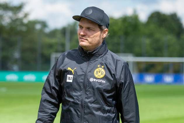 Training Borussia Dortmund, 28 05 2024 Edin Terzic Borussia Dortmund, Head Coach Training session of Borussia Dortmund on 28 05 2024 before the UEFA Champions League final against Real Madrid, training ground Hohenbuschei, Dortmund DFL regulations prohibit any use of photographs as image sequences and or quasi video Copyright: xBEAUTIFULxSPORTS Meuselx