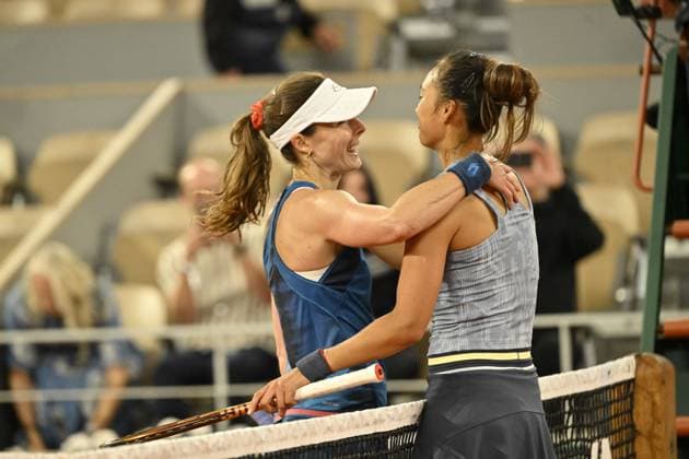 Tennis : Roland Garros 2024 - Alize Cornet - France - Fin de carriere Tennis : Roland Garros 2024 - France - 28 05 2024 ChrysleneCaillaud Panoramic 