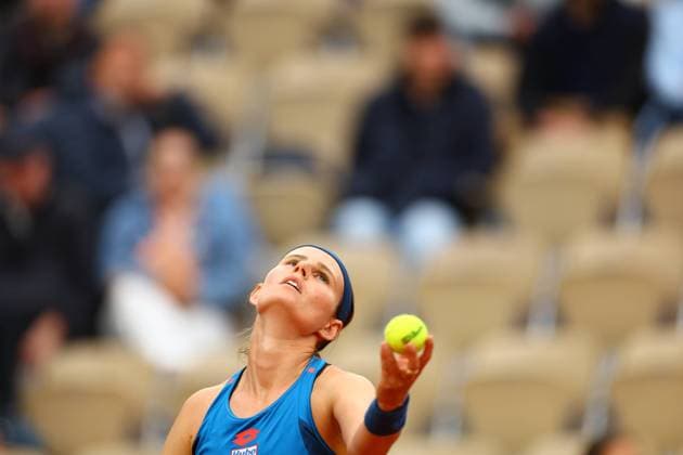2024.05.28 Paryz Tenis French Open Roland Garros 2024 Elana Rybakina - Greet Minnen N Z Greet Minnen Foto Pawel Andrachiewicz PressFocus 2024.05.28 Paris Tennis French Open Roland Garros 2024 Elana Rybakina - Greet Minnen Greet Minnen Photo Pawel Andrachiewicz PressFocus NEWSPIX.PL --- Newspix.pl  20240528_PF_PA090