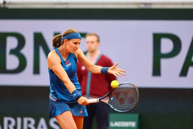 2024.05.28 Paryz Tenis French Open Roland Garros 2024 Elana Rybakina - Greet Minnen N Z Greet Minnen Foto Pawel Andrachiewicz PressFocus 2024.05.28 Paris Tennis French Open Roland Garros 2024 Elana Rybakina - Greet Minnen Greet Minnen Photo Pawel Andrachiewicz PressFocus NEWSPIX.PL --- Newspix.pl  20240528_PF_PA103