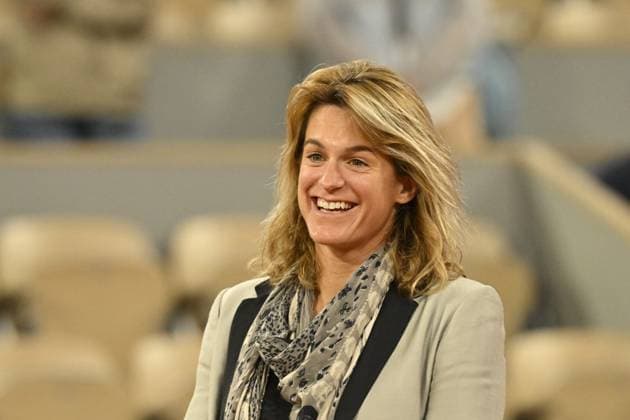 Tennis : Roland Garros 2024 - Amelie Mauresmo - France Tennis : Roland Garros 2024 - France - 28 05 2024 ChrysleneCaillaud Panoramic 