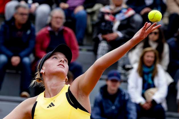 TENNIS - French Open 2024 PARIS,FRANCE,28.MAY.24 - TENNIS - WTA, Tennis Damen Tour, French Open, Roland Garros, Grand Slam. Image shows Ashlyn Krueger (USA).  GEPAxpictures xPatrickxSteiner
