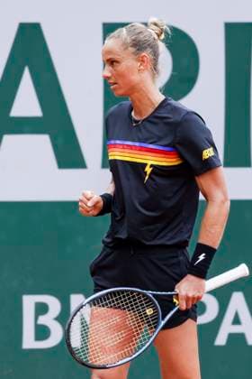 Tennis, French Open, Tag 3 TENNIS - French Open 2024 PARIS,FRANCE,28.MAY.24 - TENNIS - WTA, Tennis Damen Tour, French Open, Roland Garros, Grand Slam. Image shows Arantxa Rus (NED).  GEPAxpictures xPatrickxSteiner