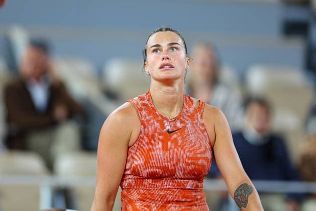 Tennis, French Open, Tag 3 2024.05.28 Paryz Tenis French Open Roland Garros 2024 Erika Andreeva - Aryna Sabalenka N Z Aryna Sabalenka Foto Pawel Andrachiewicz PressFocus 2024.05.28 Paris Tennis French Open Roland Garros 2024 Erika Andreeva - Aryna Sabalenka Aryna Sabalenka Photo Pawel Andrachiewicz PressFocus NEWSPIX.PL --- Newspix.pl POLAND OUT!  20240528_PF_PA237