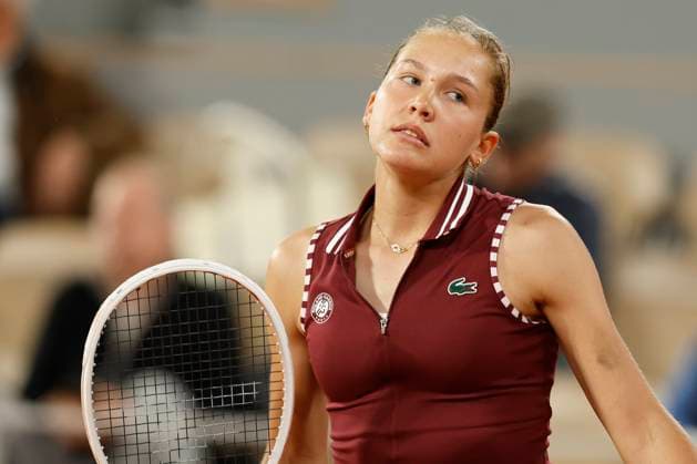 Tennis, French Open, Tag 3 May 28, 2024, Paris, Paris, France: Erika Andreeva (Ã¢â‚¬) react during the tennis Grand Slamt of Roland Garros 2024, day 3, match between Erika Andreeva (Ã¢â‚¬) and Aryna Sabalenka (Ã¢â‚¬) at Roland Garros Stadium - on May 28 2024.Paris - France Paris France - ZUMAb253 20240528_zsp_b253_086 Copyright: xLoicxBaratouxx