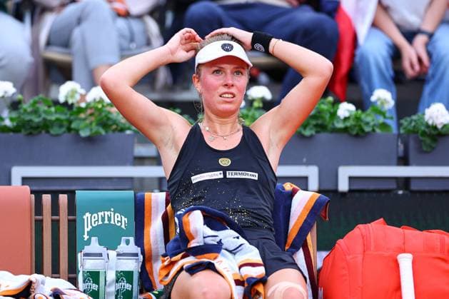 Tennis, French Open, Tag 3 2024.05.28 Paryz Tenis French Open Roland Garros 2024 Magdalena Frech - Daria Kosatkina N Z Magdalena Frech Foto Pawel Andrachiewicz PressFocus 2024.05.28 Paris Tennis French Open Roland Garros 2024 Magdalena Frech - Daria Kosatkina Magdalena Frech Photo Pawel Andrachiewicz PressFocus NEWSPIX.PL --- Newspix.pl POLAND OUT!  20240528_PF_PA296