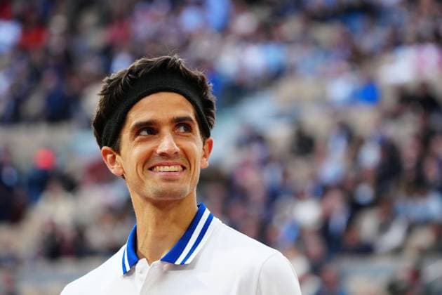 Tennis, French Open, Tag 3 Pierre-Huges Herbert in first round action French Open Tennis, Day 3, Tennis, Roland Garros, Paris, France - 28 May 2024  Copyright: xJavierxGarcia Shutterstockx 14506171fs