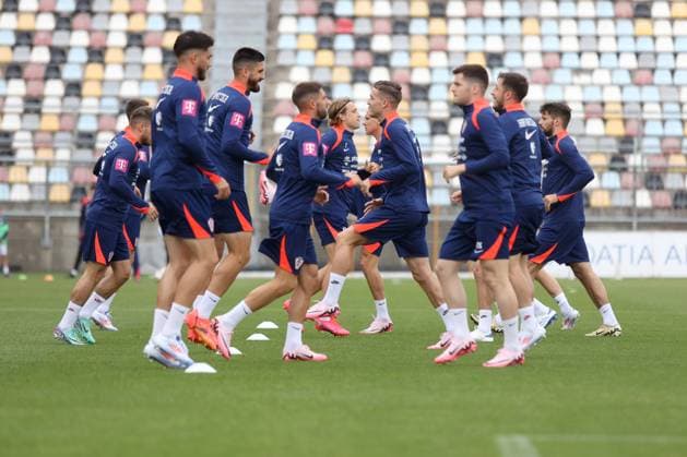 Croatia National Football Team - preparations for the UEFA EURO, EM, Europameisterschaft,Fussball 2024 Players of Croatia during training session of the Croatian national football team at the HNK Rijeka stadium in Rijeka, Croatia, on May 28, 2024. as part of preparations for the UEFA Euro 2024. NelxPavletic PIXSELL