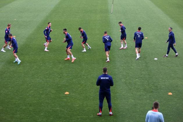 Croatia National Football Team - preparations for the UEFA EURO, EM, Europameisterschaft,Fussball 2024 Pplayers of Croatia during training session of the Croatian national football team at the HNK Rijeka stadium in Rijeka, Croatia, on May 28, 2024. as part of preparations for the UEFA Euro 2024. NelxPavletic PIXSELL