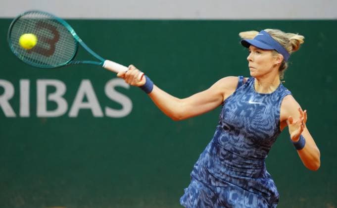 Tennis, French Open, Tag 3 Katie Boulter in first round action French Open Tennis, Day 3, Tennis, Roland Garros, Paris, France - 28 May 2024  Copyright: xJavierxGarcia Shutterstockx 14506171gi