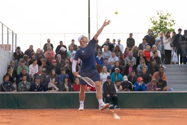 2024-05-28 Roland Garros 2024 - Day Two PARIS, FRANCE - MAY 28: Tallon Griekspoor of the Netherlands during his first round match against Mackenzie McDonald of the United States on Day Two of the 2024 French Open at Roland Garros on May 28, 2024 in Paris, France. (Photo by Marleen Fouchier BSR Agency) Paris France Content not available for redistribution in The Netherlands directly or indirectly through any third parties. Copyright: xBSRxAgencyx