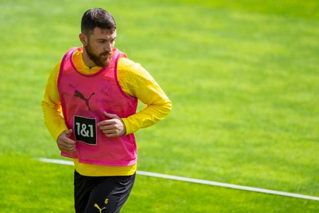 Training Borussia Dortmund, 28 05 2024 Salih Özcan Borussia Dortmund, 6 Training session of Borussia Dortmund on 28 05 2024 before the UEFA Champions League final against Real Madrid, training ground Hohenbuschei, Dortmund DFL regulations prohibit any use of photographs as image sequences and or quasi video Copyright: xBEAUTIFULxSPORTS Meuselx
