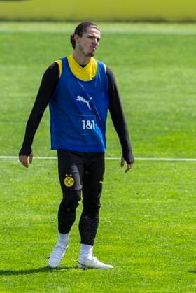 Training Borussia Dortmund, 28 05 2024 Jadon Sancho Borussia Dortmund, 10 Training session of Borussia Dortmund on 28 05 2024 before the UEFA Champions League final against Real Madrid, training ground Hohenbuschei, Dortmund DFL regulations prohibit any use of photographs as image sequences and or quasi video Copyright: xBEAUTIFULxSPORTS Meuselx
