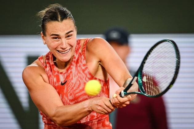 May 28, 2024, Paris, France, France: Aryna SABALENKA of Belarus during the third day of Roland-Garros 2024, French Open 2024, Grand Slam tennis tournament at the Roland-Garros Stadium on May 28, 2024 in Paris, France. Paris France - ZUMAm308 20240528_zsp_m308_039 Copyright: xMatthieuxMirvillex