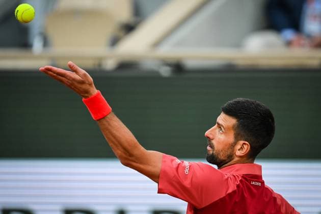 May 28, 2024, Paris, France, France: Novak DJOKOVIC of Serbia during the third day of Roland-Garros 2024, French Open 2024, Grand Slam tennis tournament at the Roland-Garros Stadium on May 28, 2024 in Paris, France. Paris France - ZUMAm308 20240528_zsp_m308_044 Copyright: xMatthieuxMirvillex