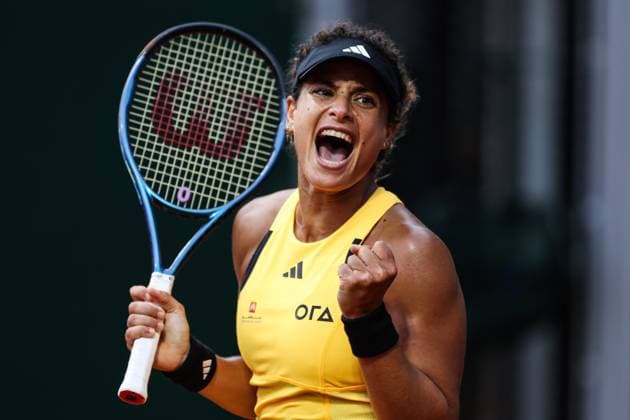 2024 French Open - Day 3 Mayar Sherif is playing against Yue Yuan in the first round of the women s singles at the Roland Garros French Open tennis tournament on day three in Paris, France, on May 28, 2024. Paris France  Copyright: xIbrahimxEzzatx originalFilename:ezzat-notitle240528_nphs6.jpg