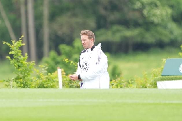 National coach Julian Nagelsmann Germany Germany trains with half the team Blankenhain 29 05 2024 Training camp for the German national team in preparation for the European Championship, Golf Resort Weimarer Land