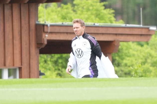 National coach Julian Nagelsmann Germany Germany Blankenhain 29 05 2024 Training camp for the German national team in preparation for the European Championship, Golf Resort Weimarer Land