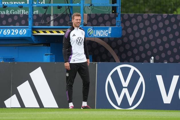 National coach Julian Nagelsmann Germany Germany Blankenhain 29 05 2024 Training camp for the German national team in preparation for the European Championship, Golf Resort Weimarer Land