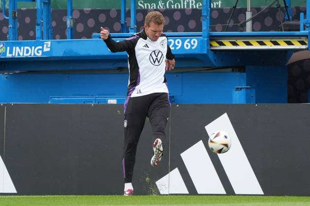 National coach Julian Nagelsmann Germany Germany Blankenhain 29 05 2024 Training camp for the German national team in preparation for the European Championship, Golf Resort Weimarer Land
