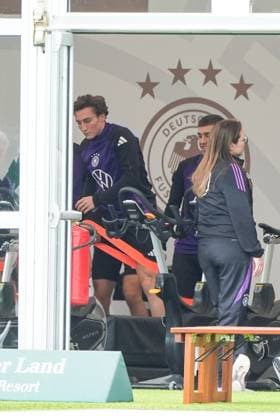 Rocco Reitz Germany Germany Blankenhain 29 05 2024 Training camp for the German national team in preparation for the European Championship, Golf Resort Weimarer Land