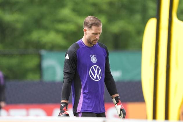 Goalkeeper Oliver Baumann Germany Germany Blankenhain 29 05 2024 Training camp for the German national team in preparation for the European Championship, Golf Resort Weimarer Land