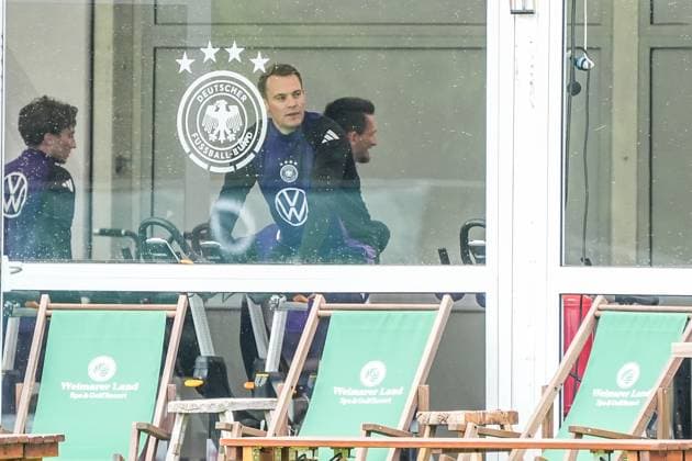 Goalkeeper Goalie Manuel Neuer Germany Germany Blankenhain 29 05 2024 Training camp for the German national team in preparation for the European Championship, Golf Resort Weimarer Land