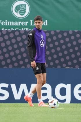 Kai Havertz Germany Germany Blankenhain 29 05 2024 Training camp for the German national team in preparation for the European Championship, Golf Resort Weimarer Land
