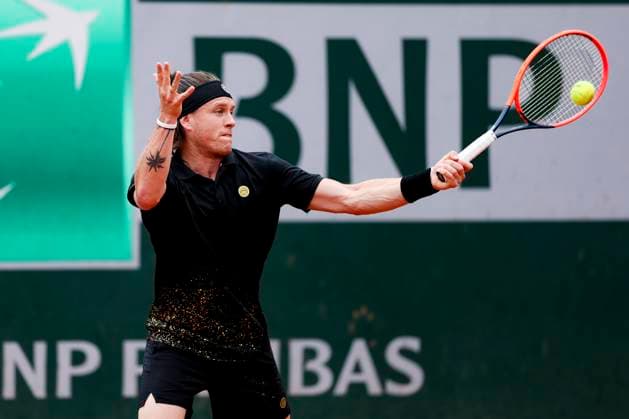 TENNIS - French Open 2024 PARIS,FRANCE,29.MAY.24 - TENNIS - ATP, Tennis Herren World Tour, French Open, Roland Garros, Grand Slam. Image shows Sam Weissborn (AUT).  GEPAxpictures xPatrickxSteiner