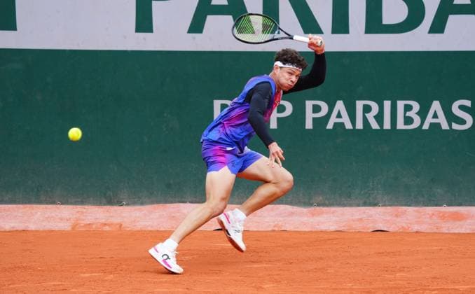 Ben Shelton in second round action French Open Tennis, Day 4, Tennis, Roland Garros, Paris, France - 29 May 2024  Copyright: xJavierxGarcia Shutterstockx 14513222g