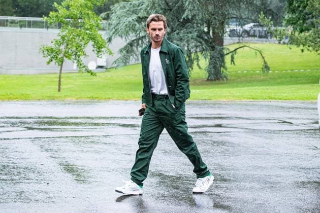 Antoine Griezmann FOOTBALL : Arrivee des joueurs de lÂ’Equipe de France - Clairefontaine - 29 05 2024 BaptisteAutissier Panoramic 