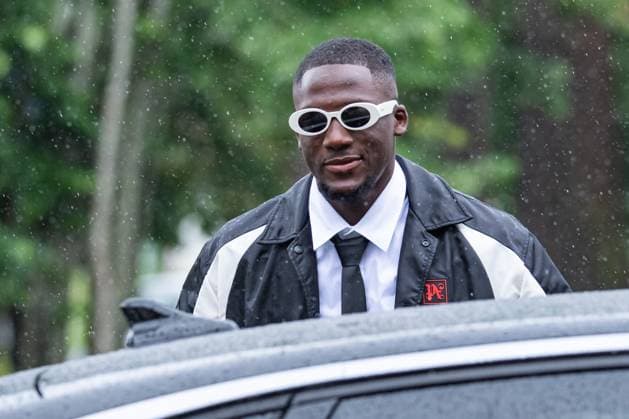 Ibrahima KonatÃ FOOTBALL : Arrivee des joueurs de lÂ’Equipe de France - Clairefontaine - 29 05 2024 BaptisteAutissier Panoramic 