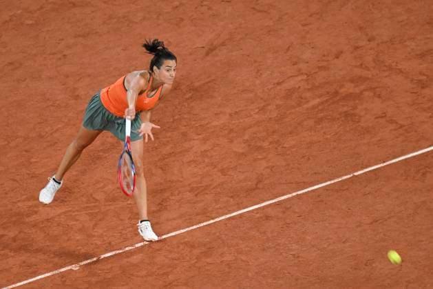 Sofia Kenin (USA) Vs Caroline Garcia (FRA) TENNIS : Roland Garros 2024 - 29 05 2024 MichaelBaucher Panoramic 