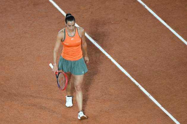 Sofia Kenin (USA) Vs Caroline Garcia (FRA) TENNIS : Roland Garros 2024 - 29 05 2024 MichaelBaucher Panoramic 