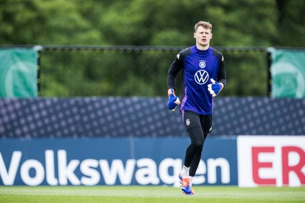 DFB Training Camp Training 29 05 2024 Alexander Nübel Germany in Warm Up DFB Training Camp Training Blankenhain, Golf Spa Resort Weimarer Land on 29 05 2024 Copyright: xBEAUTIFULxSPORTS Wunderlx
